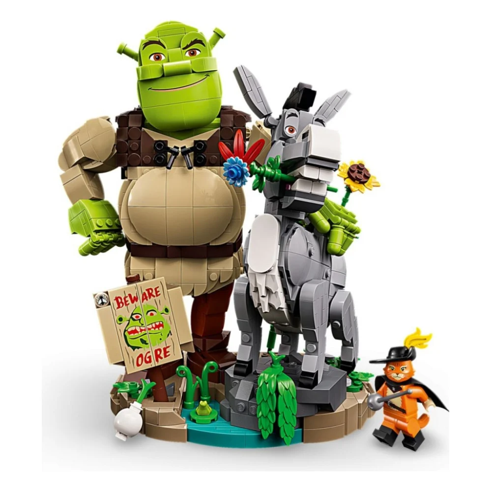 Конструктор LEGO Icons Шрек, Осел та Кіт у чоботях (72423) — фото 5