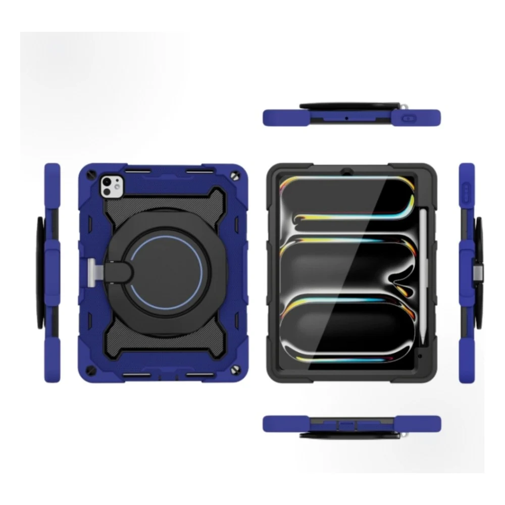 Чохол до планшета BeCover Armored Stand Apple iPad Pro 11" M5 2025 Blue (715959) — фото 2