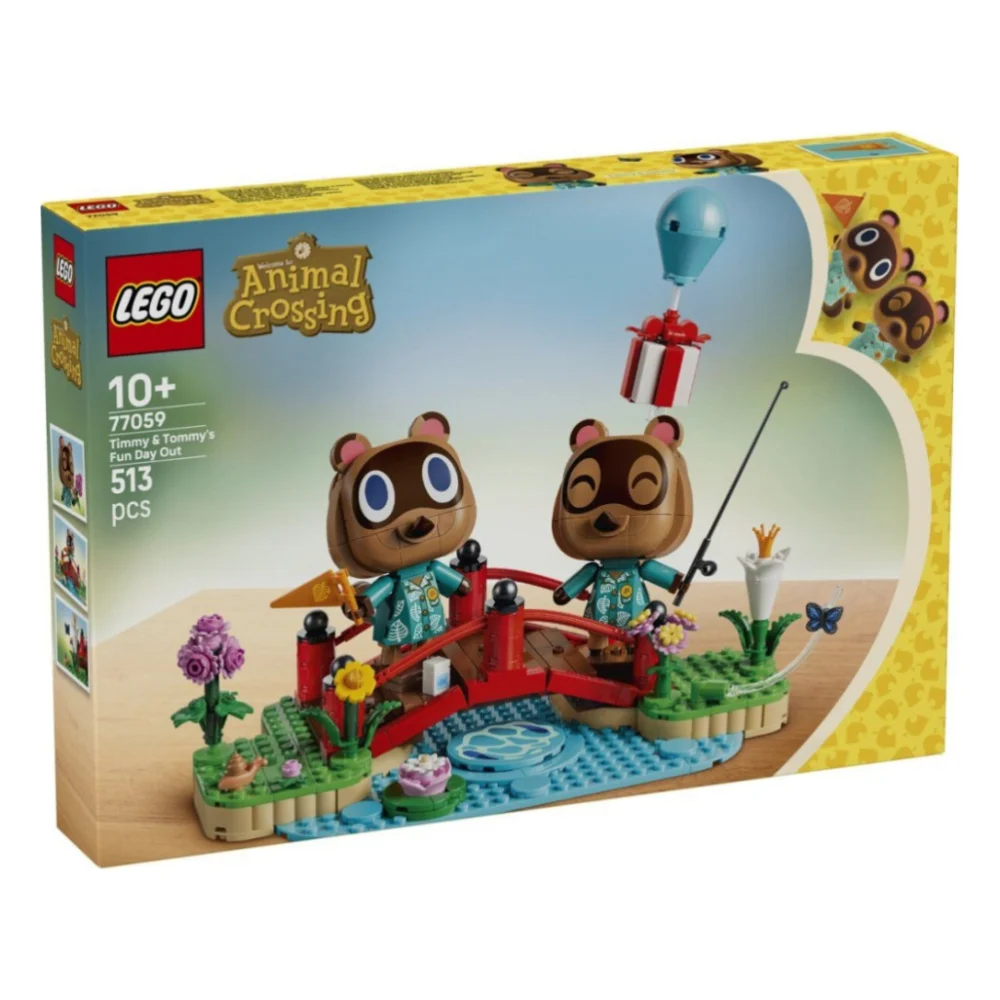 Конструктор LEGO Animal Crossing Веселий день Timmy і Tommy на природі (77059)