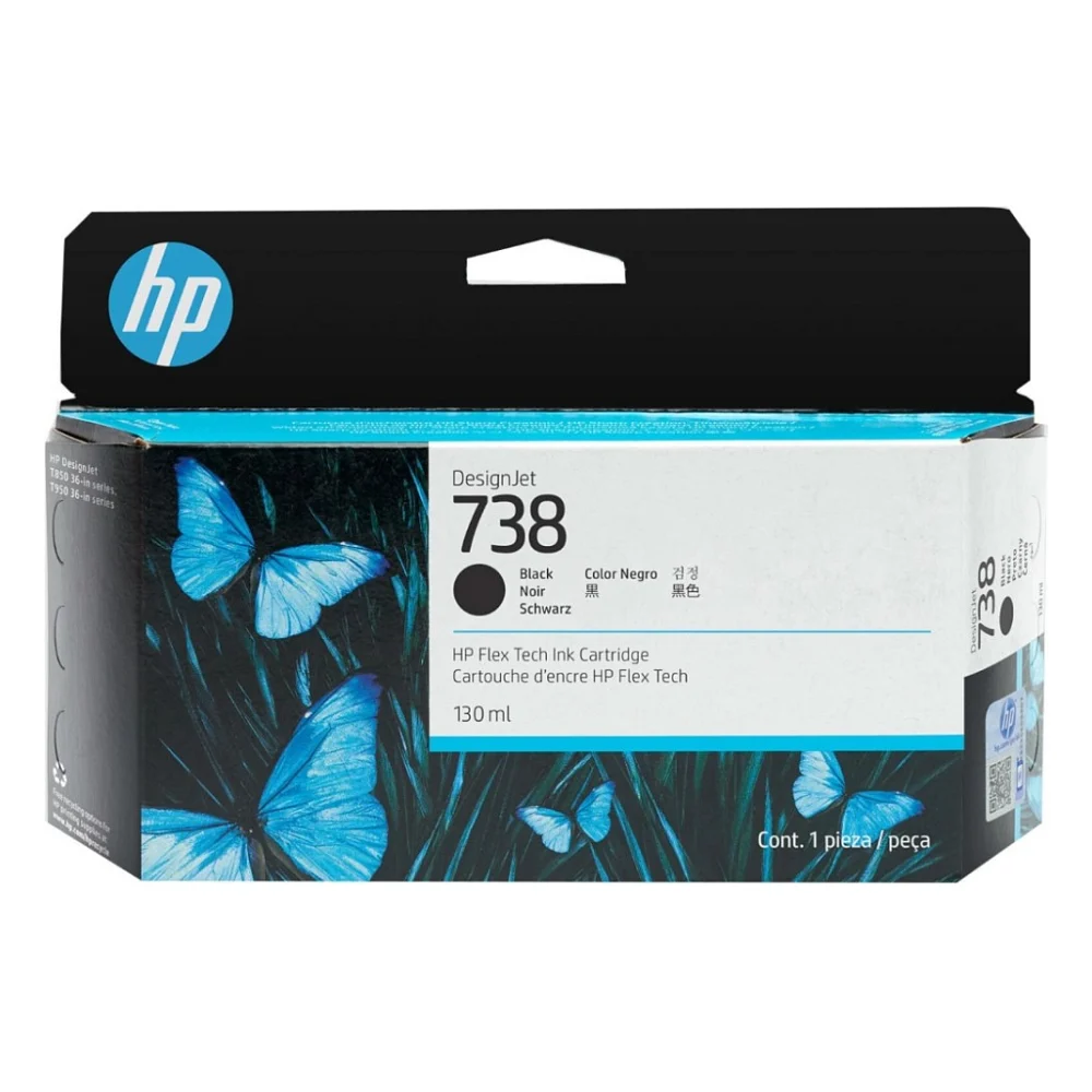 Картридж HP DJ No.738 130-ml Black (498N4A)