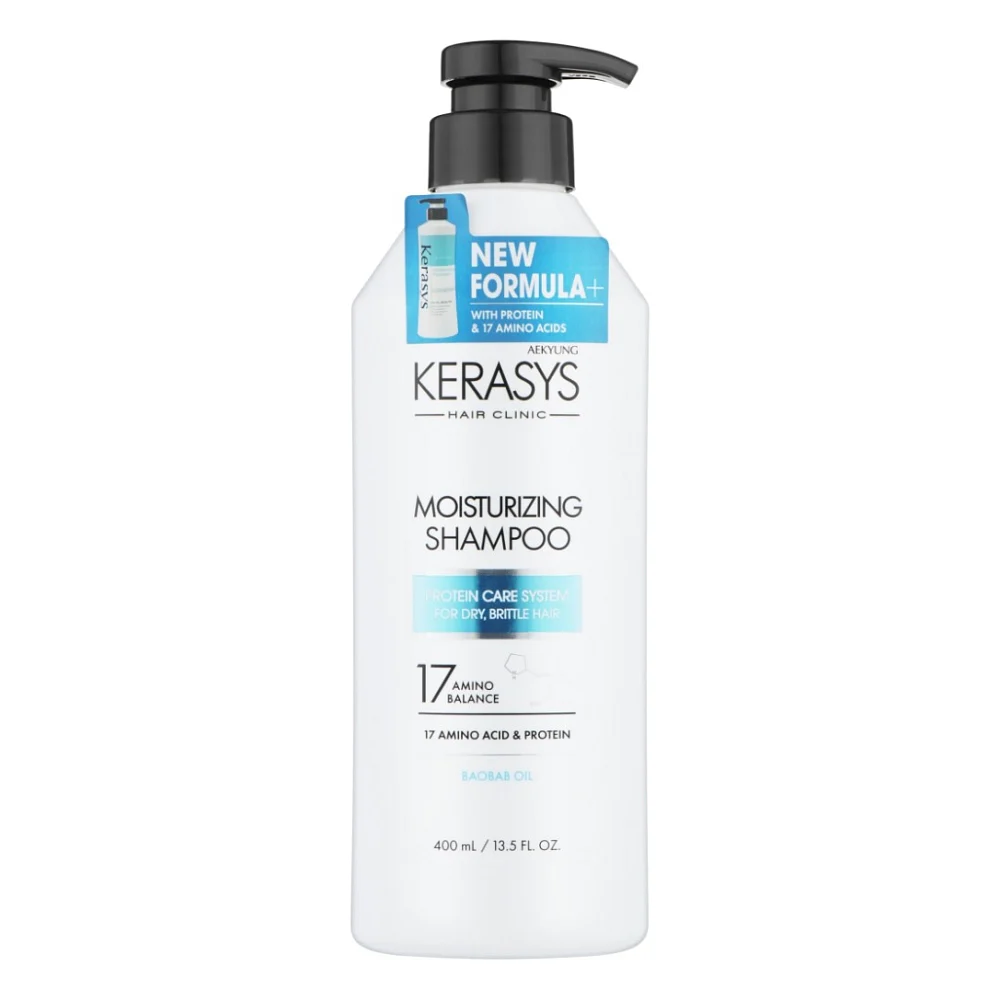 Шампунь KeraSys Hair Clinic Moisturizing Shampoo 400 мл (8801046838648)
