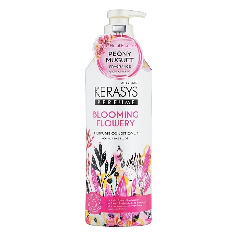 Кондиціонер для волосся KeraSys Blooming & Flowery Perfumed 600 мл (8801046245309)