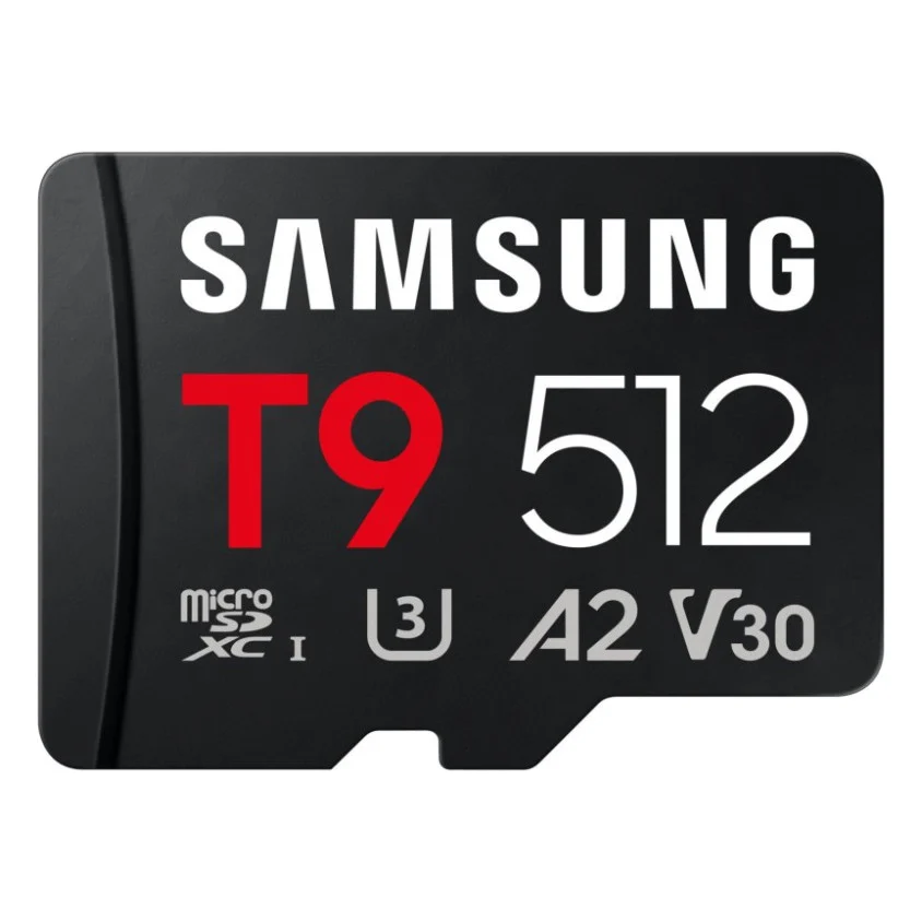 Карта пам'яті Samsung 512GB microSDXC class 10 UHS-I U3 V30 A2 T9 (MB-MH512T/WW)