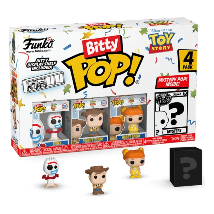 Фігурка Funko Pop набір Bitty POP! серії Історія іграшок - Виделик (4 фігурки в ас.) (73040)