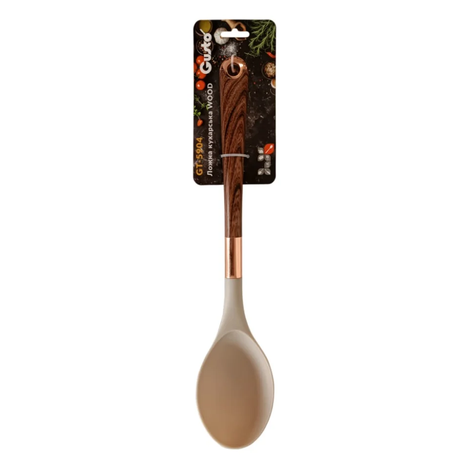 Ложка кухарська Gusto GT-5904 Wood нейлон (118620)
