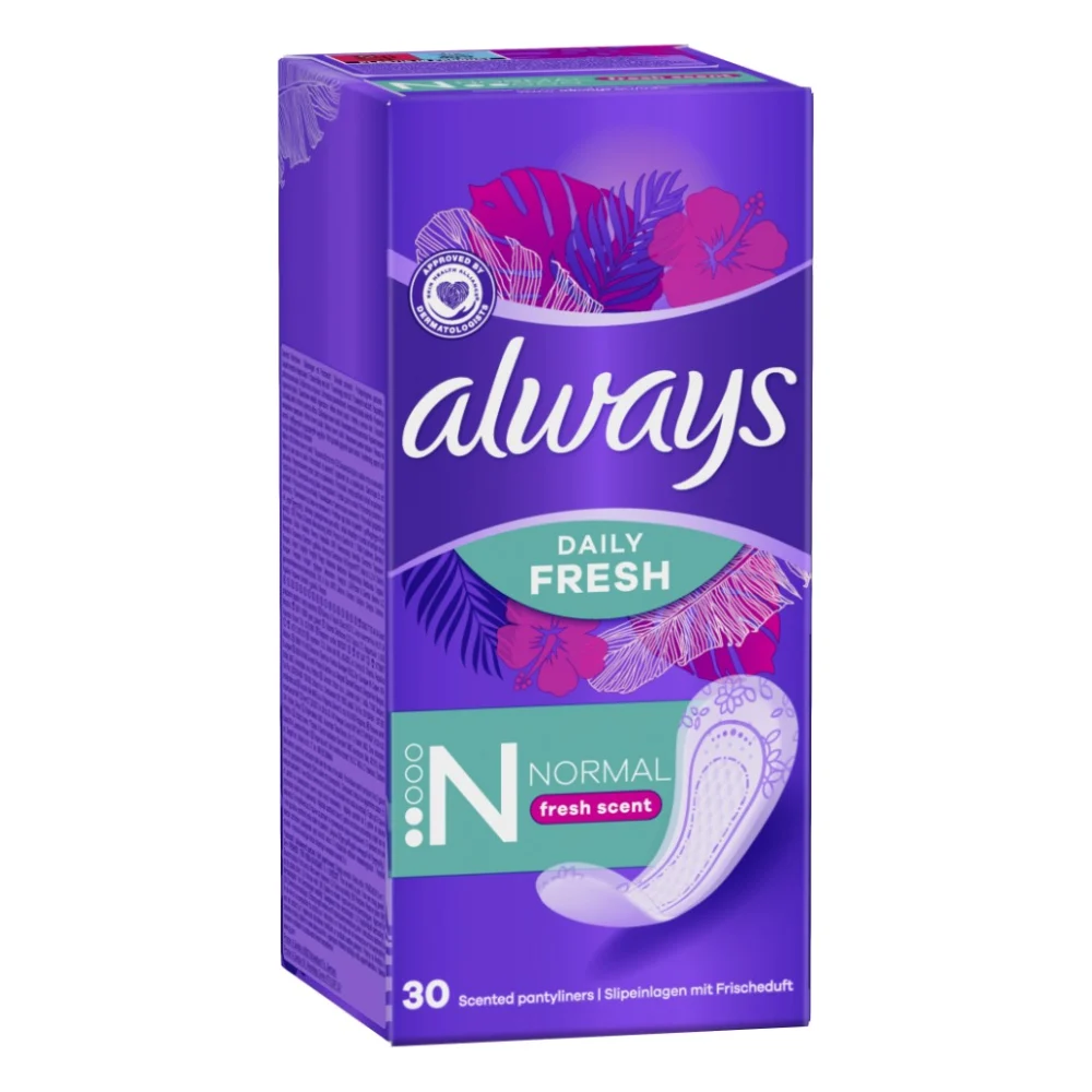 Щоденні прокладки Always Daily Fresh Normal Flexistyle 30 шт. (4015400743545)