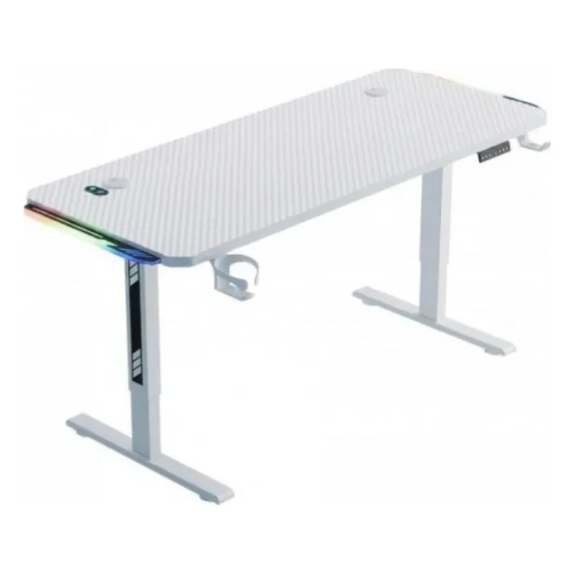 Комп'ютерний стіл GT Racer TY-1456 White (TY-1456 (140x60x71-116) White)