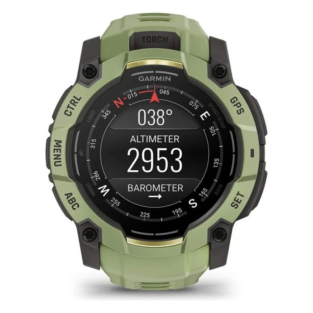 Смарт-годинник Garmin Instinct 3, 50mm, AMOLED, Fern Green/Gray, Fern Green Band, GPS смарт-годинник (010-03020-02) — фото 9