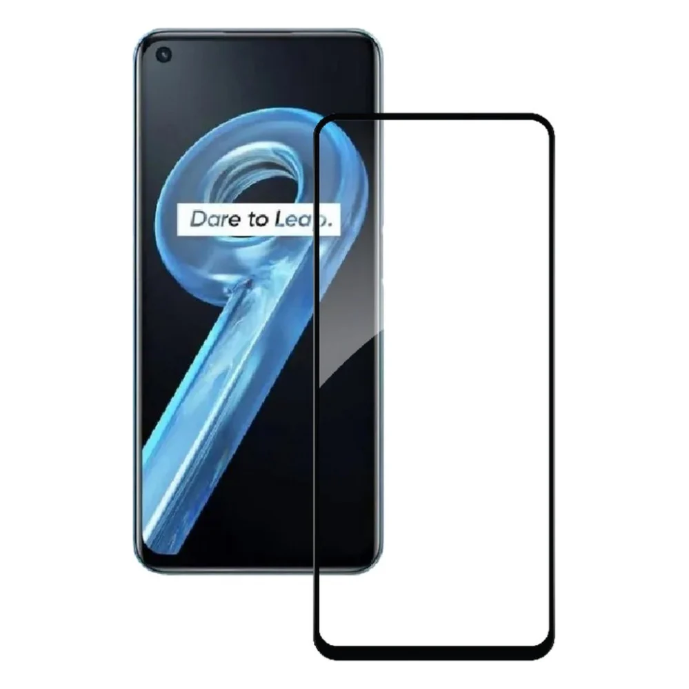 Скло захисне ACCLAB Full Glue Realme 9i Black (1283126531156)