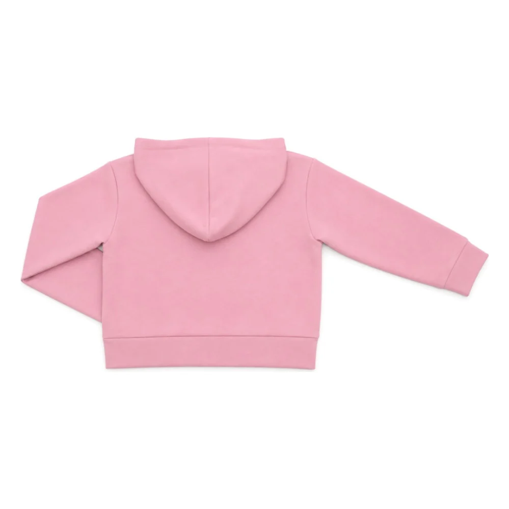 Спортивний костюм дитячий Breeze на блискавці з капюшоном (21207-134G-pink) — фото 5