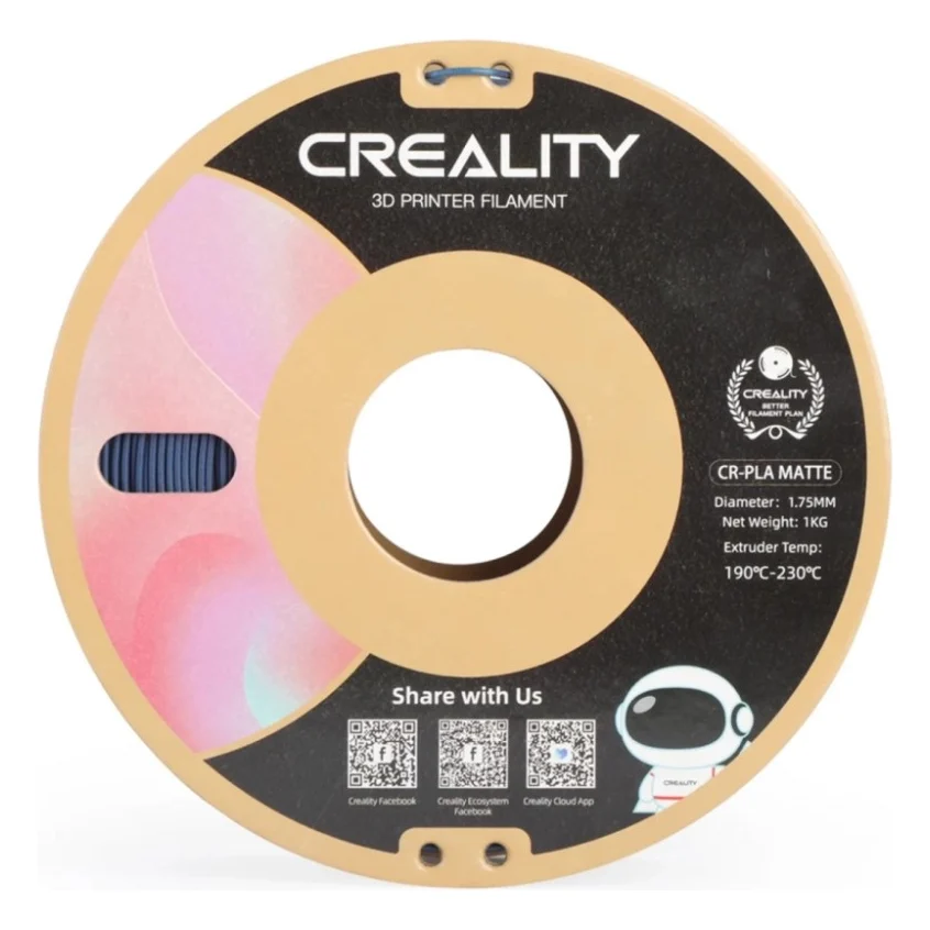 Пластик для 3D-принтера Creality PLA matte 1кг, 1.75мм, dark blue (3301010298) — фото 4