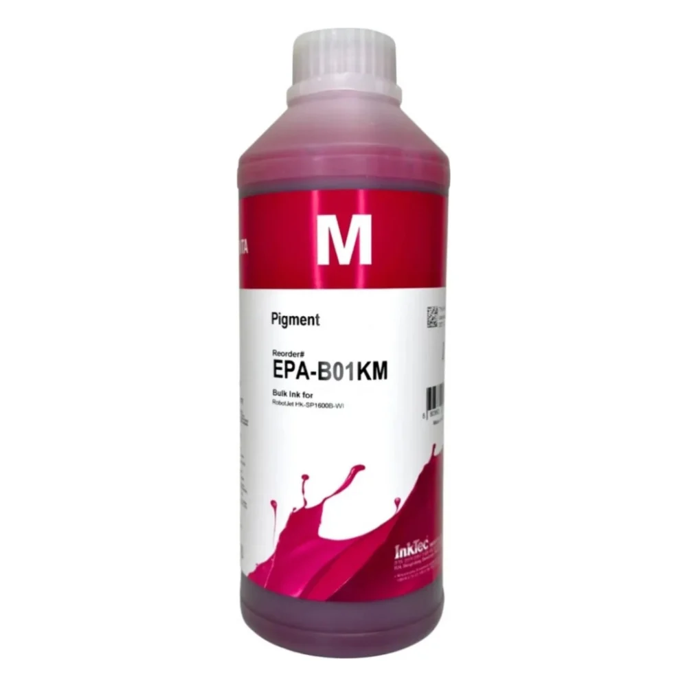 Чорнило InkTec Epson RobotJet HK-SP1600B-WI, 1л, Magenta, pigment (EPA-B01KM)