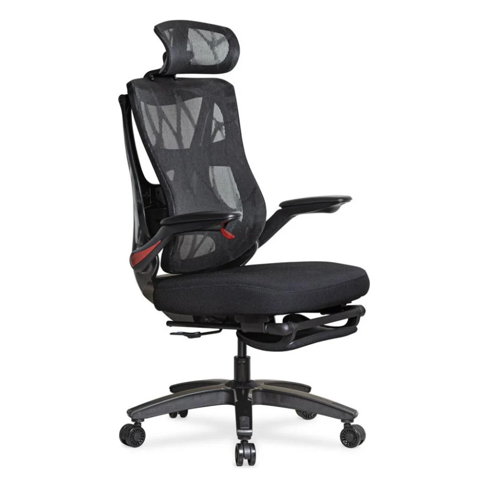 Офісне крісло Mealux Black Red (HF-G30 F/RB)