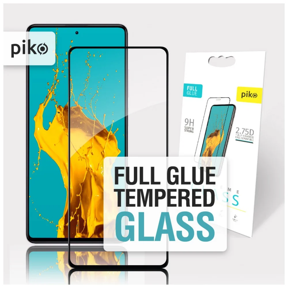 Скло захисне Piko Full Glue Xiaomi Redmi Note 12 Pro/12 Pro Plus Black (1283126549434) — фото 2