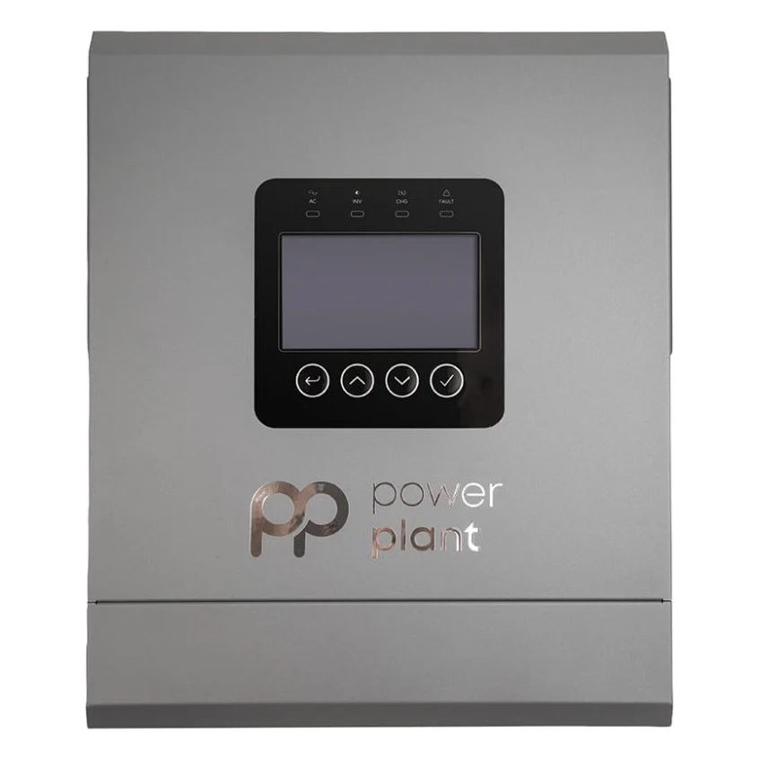Сонячний інвертор PowerPlant 6000W 48V 120A (NV823161)