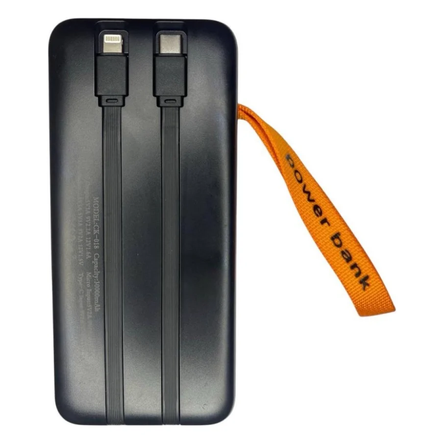 Батарея універсальна XoKo 30000mAh, 22,5W, PD, QC, black (WK-CK-018) — фото 11