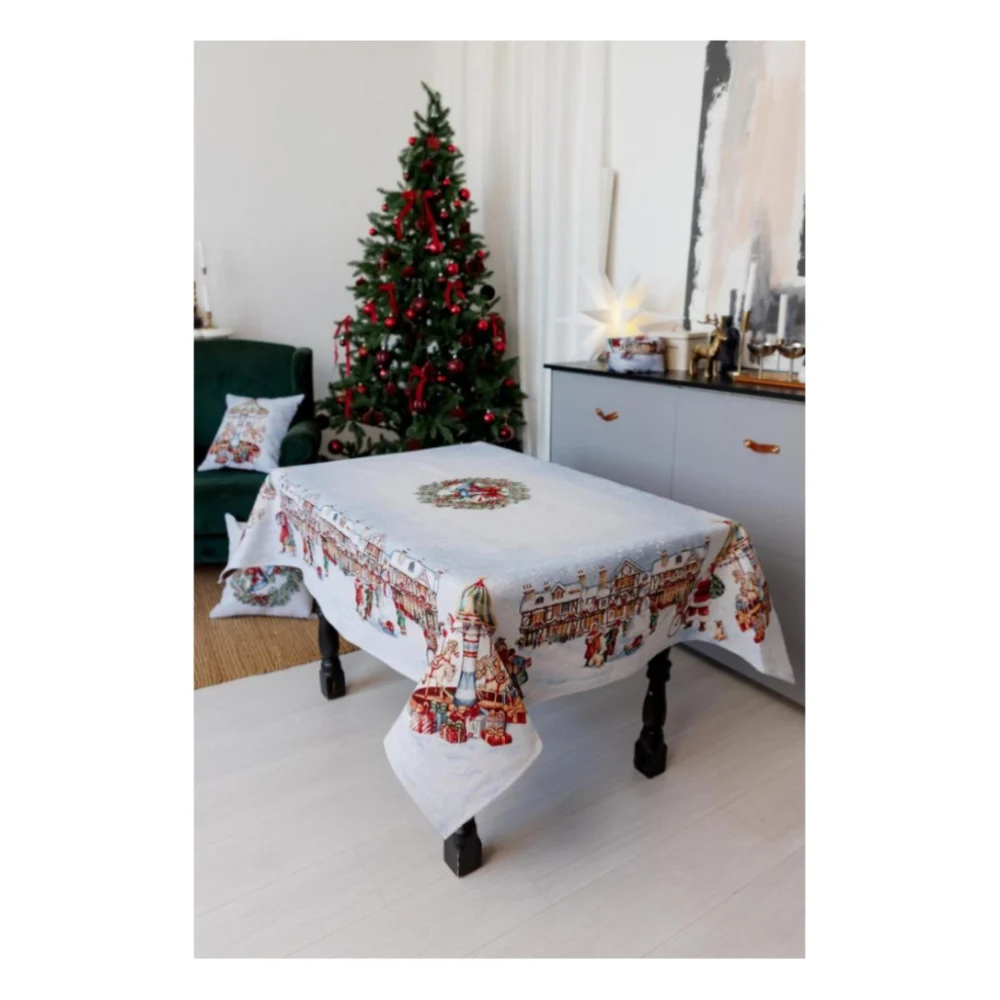 Скатертина Прованс гобеленова Carousel 135х180 см (041785)