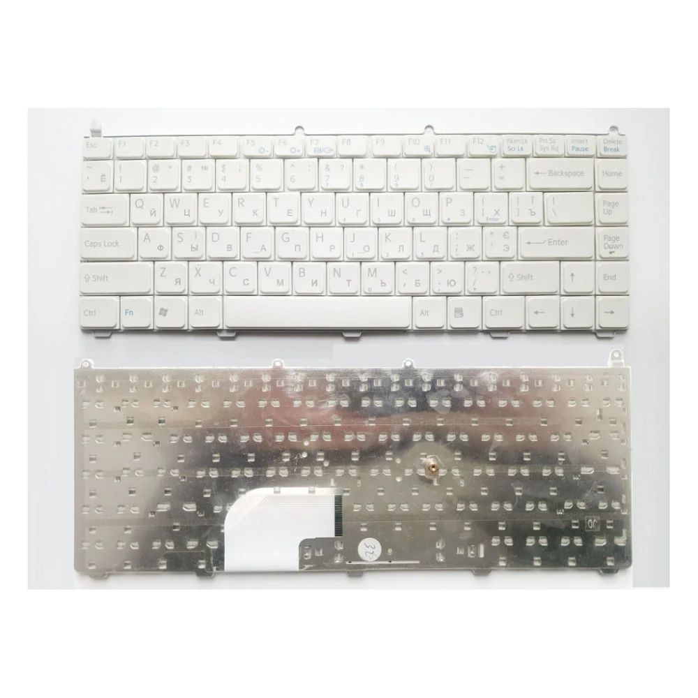 Клавіатура ноутбука Sony Vaio VGN-AR, VGN-FE бел UA (A43966)