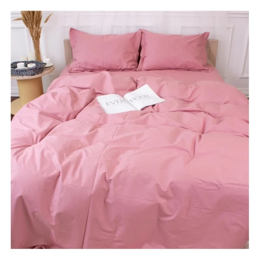 Постільна білизна MirSon Poplin Line 041 Wild rose 160 x 220 (2200006278535) — фото 5