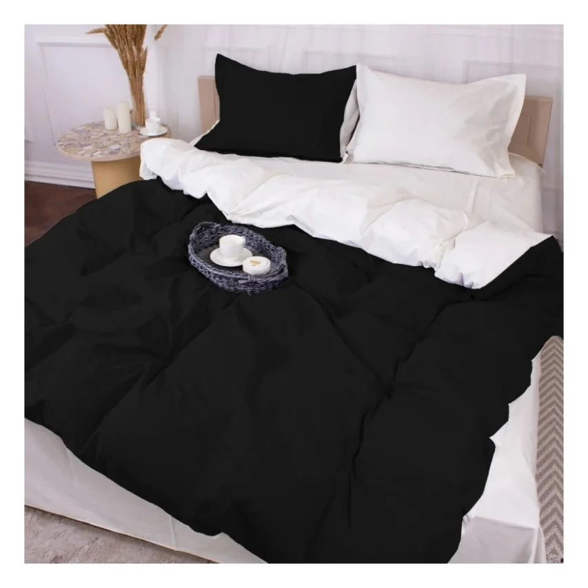 Постільна білизна MirSon Poplin Line 002 + 099 Alyssa 175 x 210 (2200006281047)