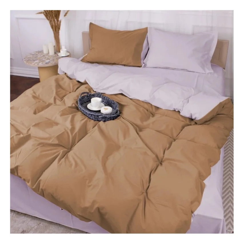 Постільна білизна MirSon Poplin Line 054 + 015 Cabading 175 x 210 (2200006285045)