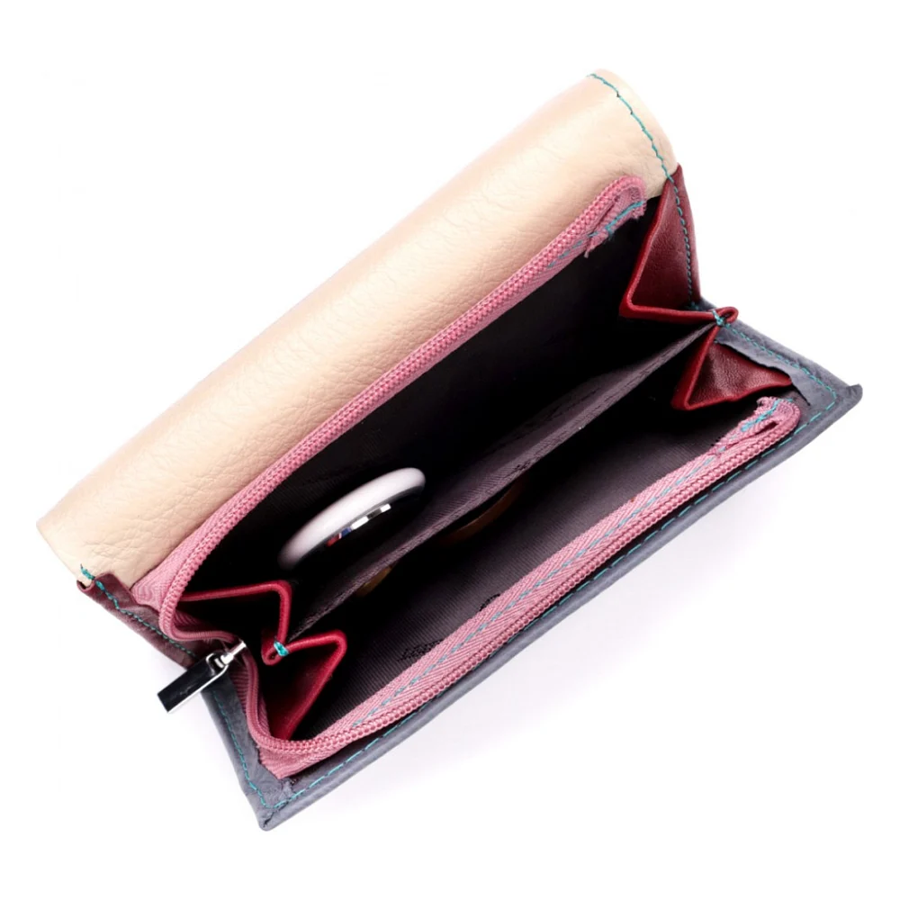 Гаманець ST Leather З натуральної шкіри Різнобарвний (19461) — фото 7