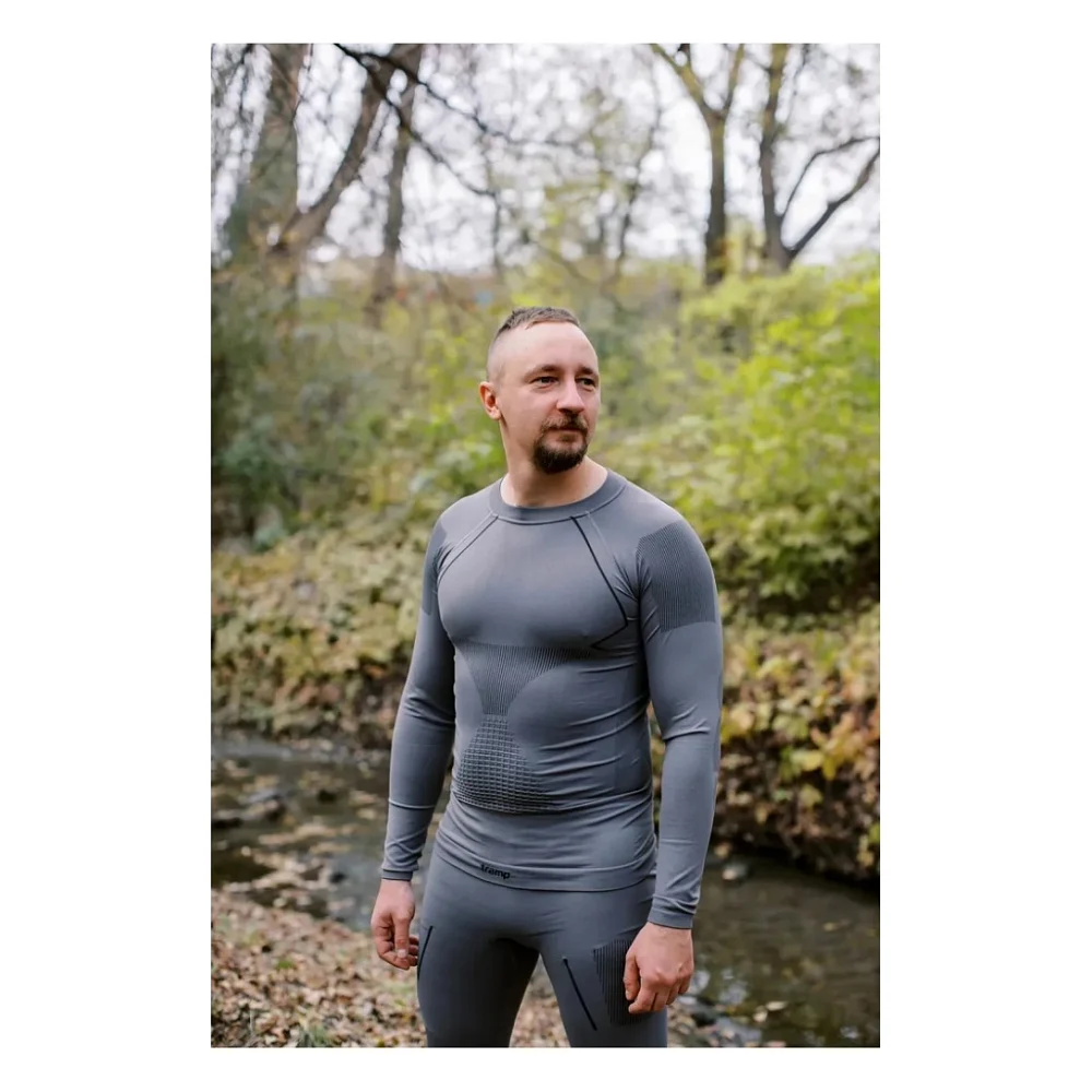 Комплект термобілизни Tramp Active сірий 2XL (UTRUM-021-grey-2XL)
