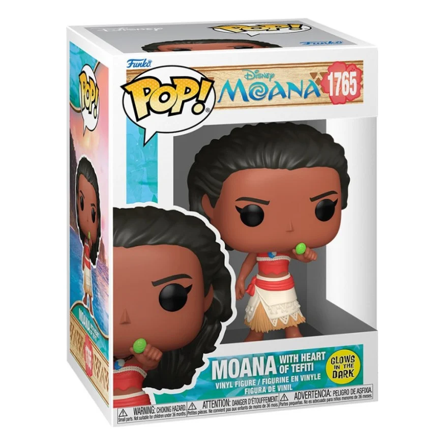 Фігурка Funko Pop серії Ваяна S3 - Ваяна та серце Те Фіті (GW) (94413)