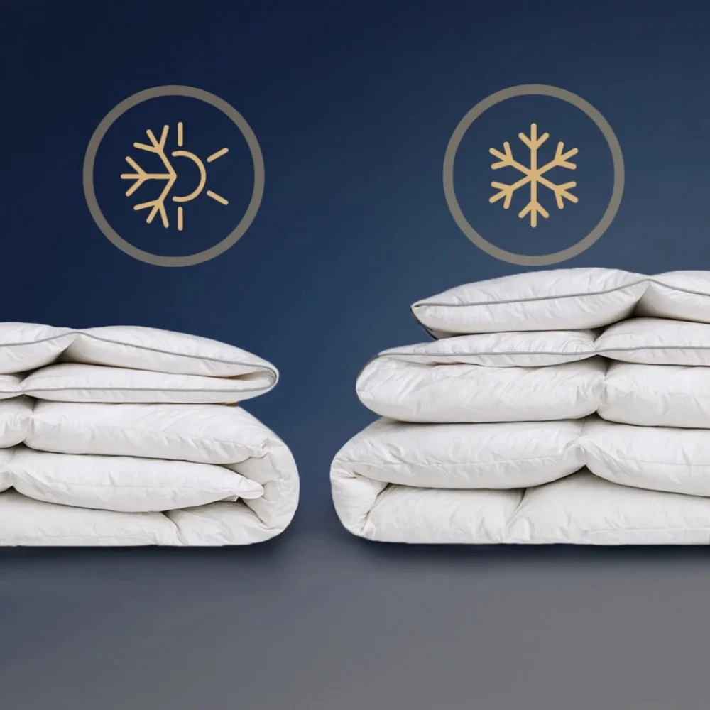 Ковдра MirSon Набір 9592 Luxury Exclusive Ковдра зимова Євро 200х220 EcoSilk + Дві подушки 50х70 (2200010807202) — фото 4