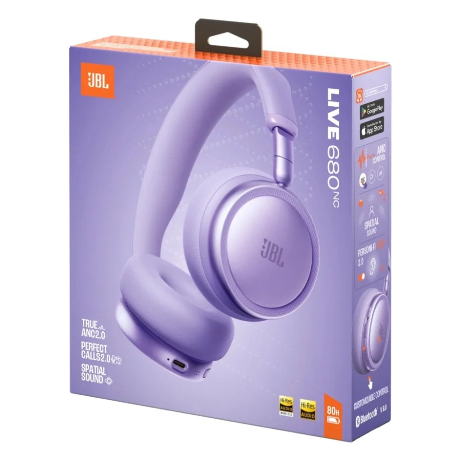 Навушники JBL Live 680NC Purple (JBLLIVE680NCPUR) — фото 8