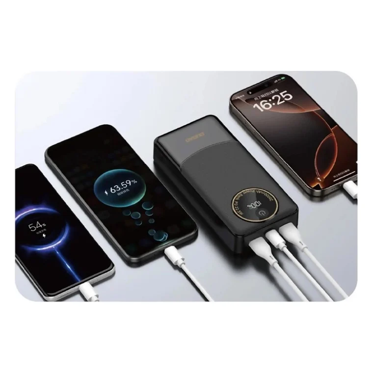Батарея універсальна Dudao K12Pro 20000mAh PD/22.5W USB-A USB-C Black (6976625333899) — фото 4