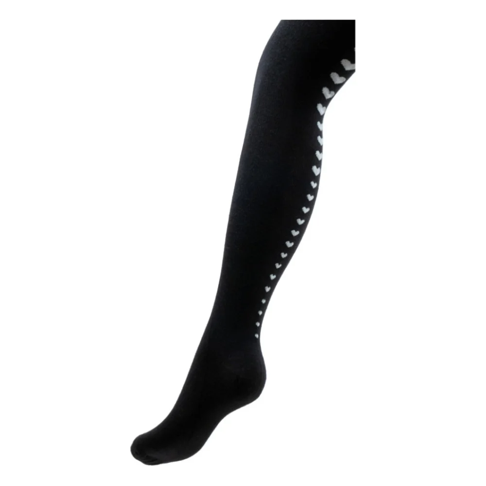 Колготки дитячі UCS Socks із сердечками (M0C0301-1443-5G-black)