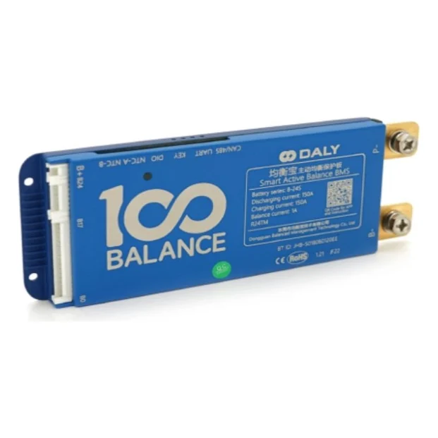 BMS контролер DaLy LiFePO4 8-24S 150A з Bluetooth CAN активний балансир (DaLy 8-24S/150А)