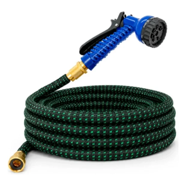 Шланг для поливу Voltronic 60м, розпилювач, Green, Box (YT47731)