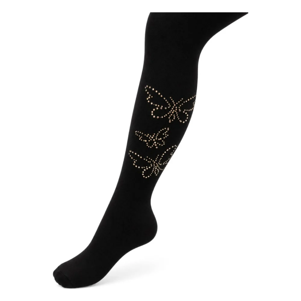 Колготки дитячі BNM зі стразами (M0C0302-1038-3G-black)