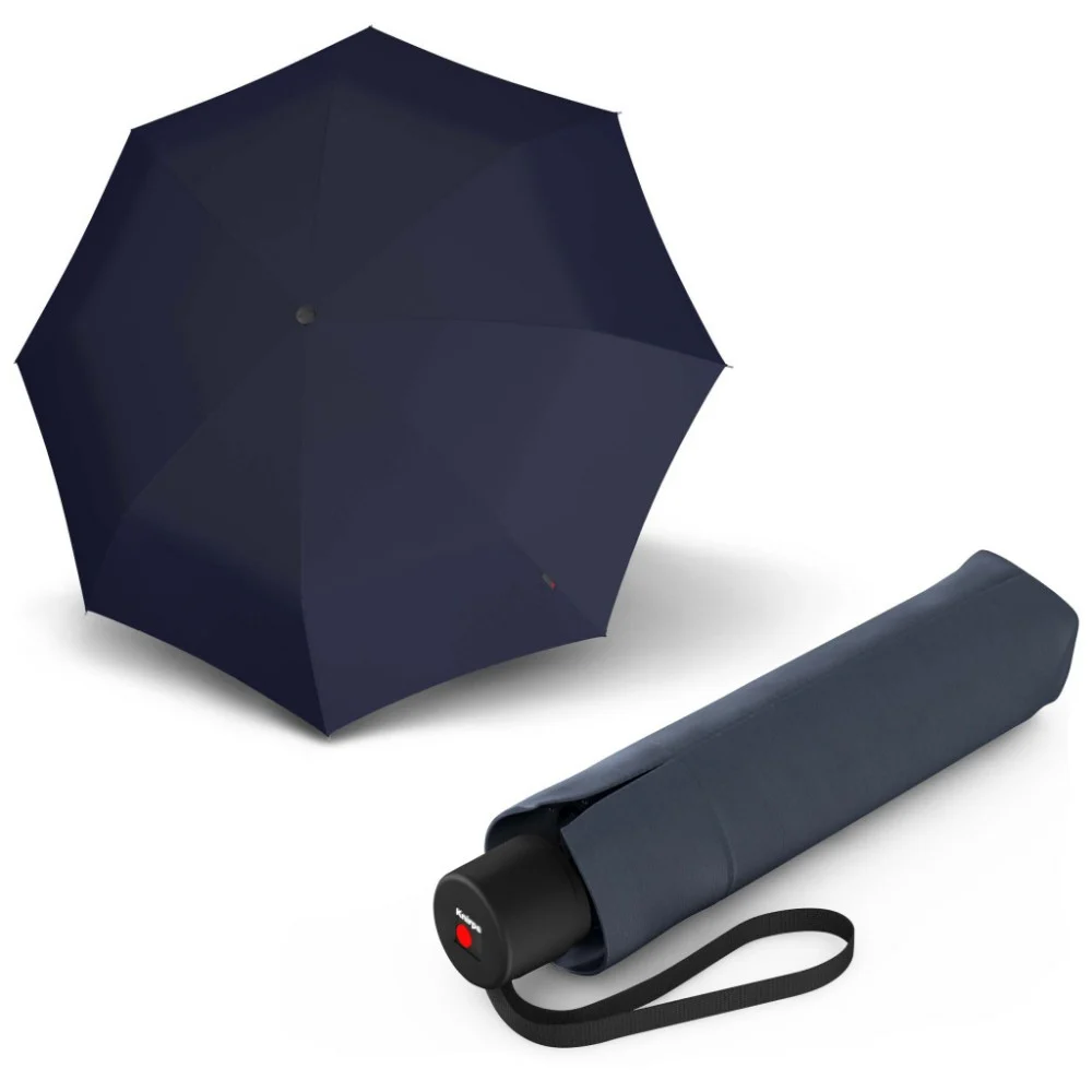 Парасоля Knirps A.050 Medium Manual Navy UV Protection механічна, складана (Kn95-7051-12011)