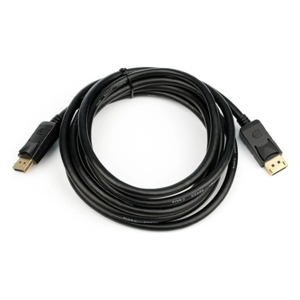 Кабель мультимедійний DisplayPort M to DisplayPort M 5.0m 8K/4K black Atcom (50121)