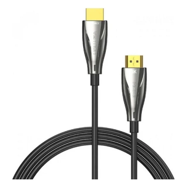 Кабель мультимедійний HDMI M to HDMI M 60.0m V2.1 Optical 8K 60Hz 48Gbps Dolby 7.1 black Vention (ALBBAE)