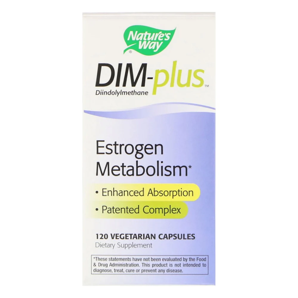 Трави Nature's Way Метаболізм естрогенів, DIM-plus, Estrogen Metabolism, 120 ка (NWY-14850)