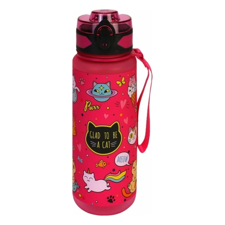 Поїльник-непроливайка Cool For School Kitty, 500 мл, рожева (CF61309)