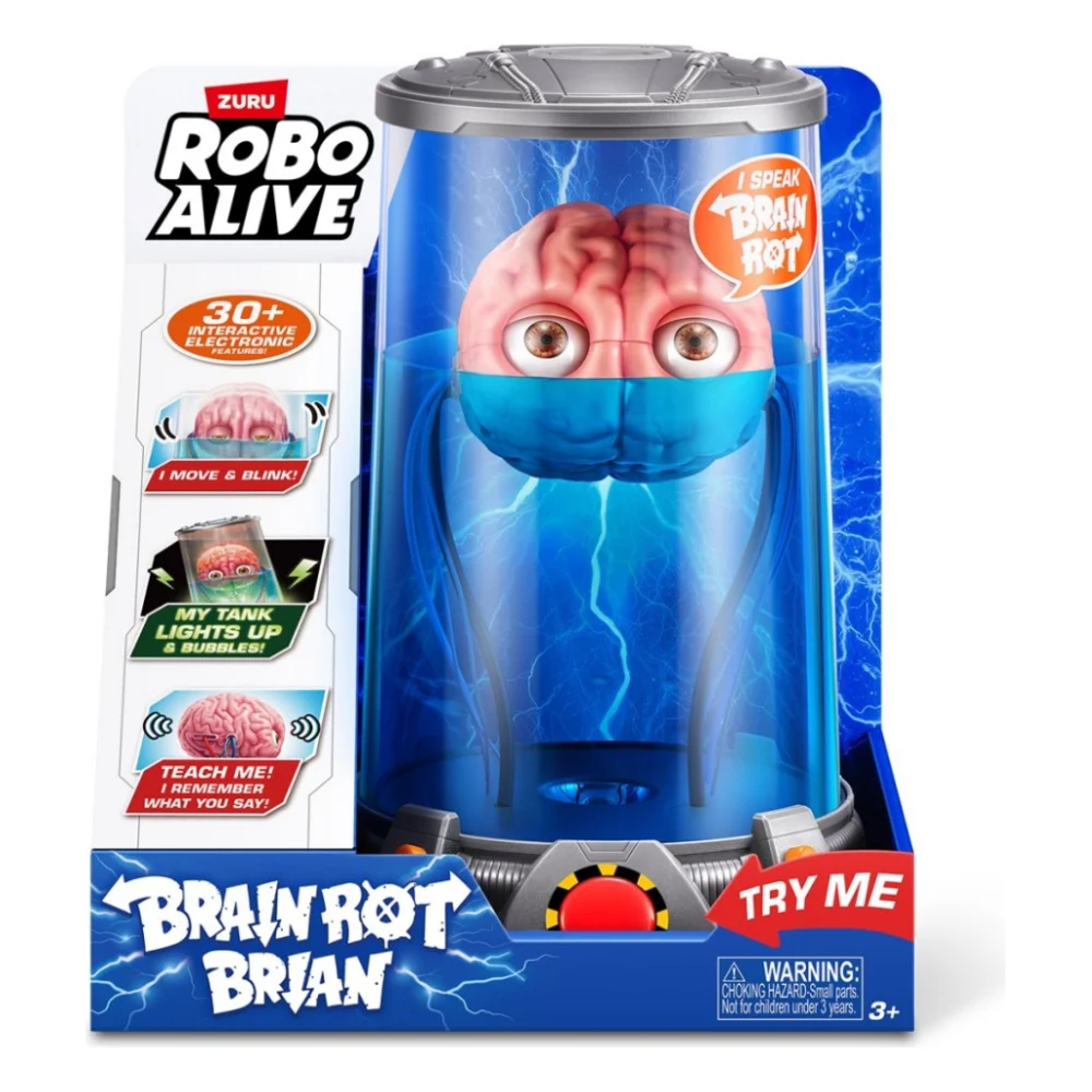 Інтерактивна іграшка Pets & Robo Alive S1 Мозок Браян (71172)