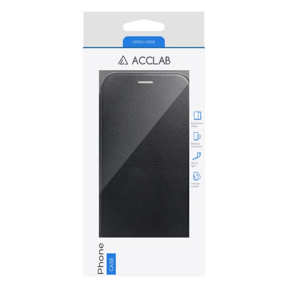 Чохол до мобільного телефона ACCLAB Book Cover Elegance Xiaomi Redmi A4 Black (1283126631757) — фото 5