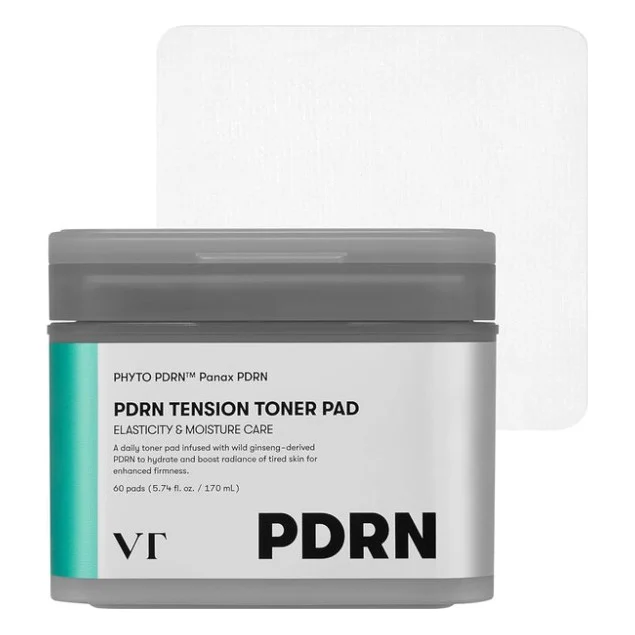 Тонік для обличчя VT Cosmetics PDRN Tension Toner Pad 60 шт (8803463014407)