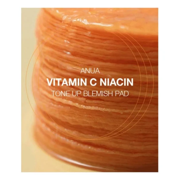 Тонік для обличчя Anua Vitamin C+ Niacin Tone Up Blemish Pad 60 шт (8809640736407) — фото 3