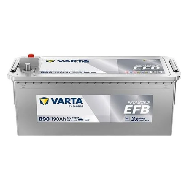 Акумулятор автомобільний Varta ProMotive EFB 190Ah бокова(+/-) (1050EN) B90 (690500105)