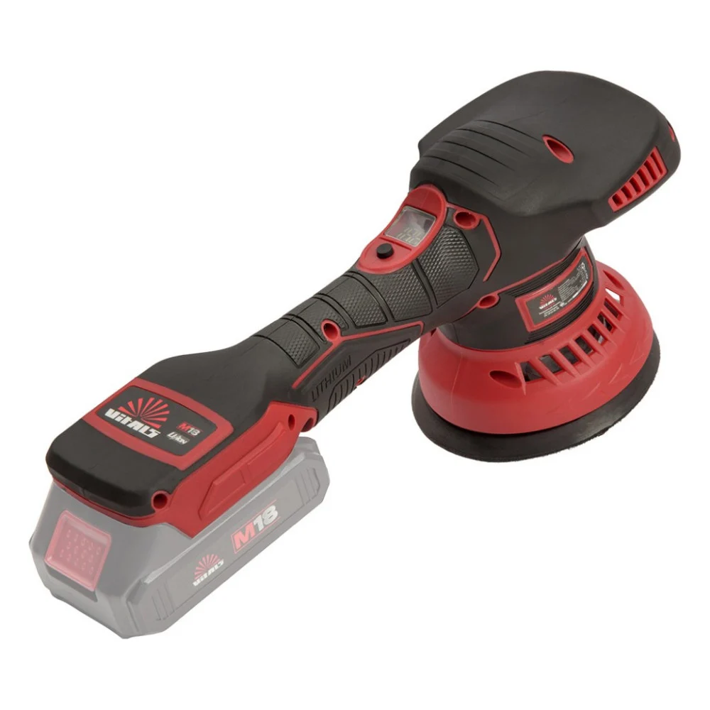 Шліфувальна машина Vitals Master, PS 1812c BL, 18V, 125мм, 0–5500об/хв, 1.06кг (без АКБ та ЗП) (243619) — фото 5
