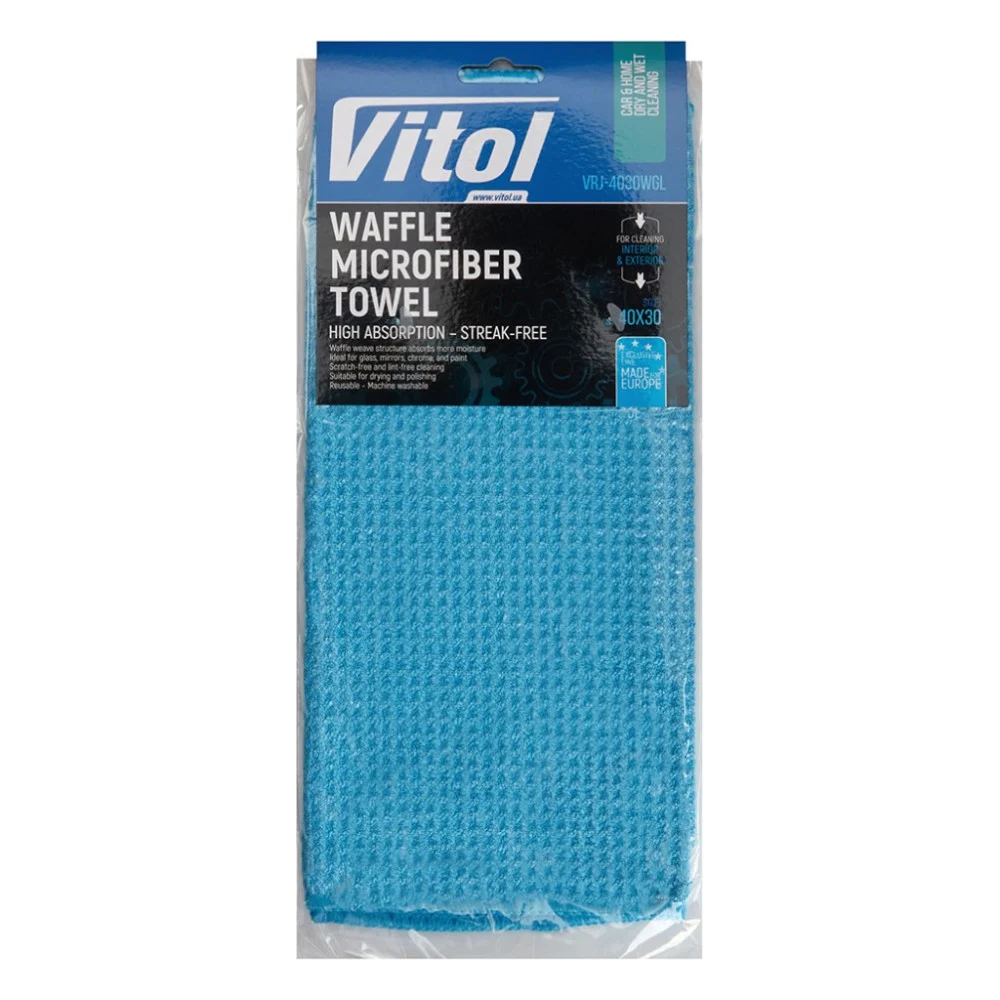 Автомобільна серветка Vitol 40*30 см (VRJ-4030WGL)