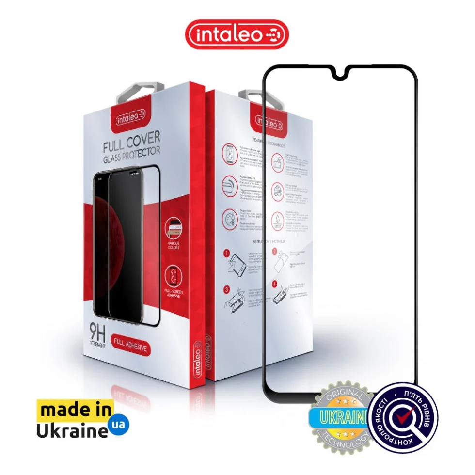 Скло захисне Intaleo Full Glue ESD Samsung A26 Black (1283126620324)