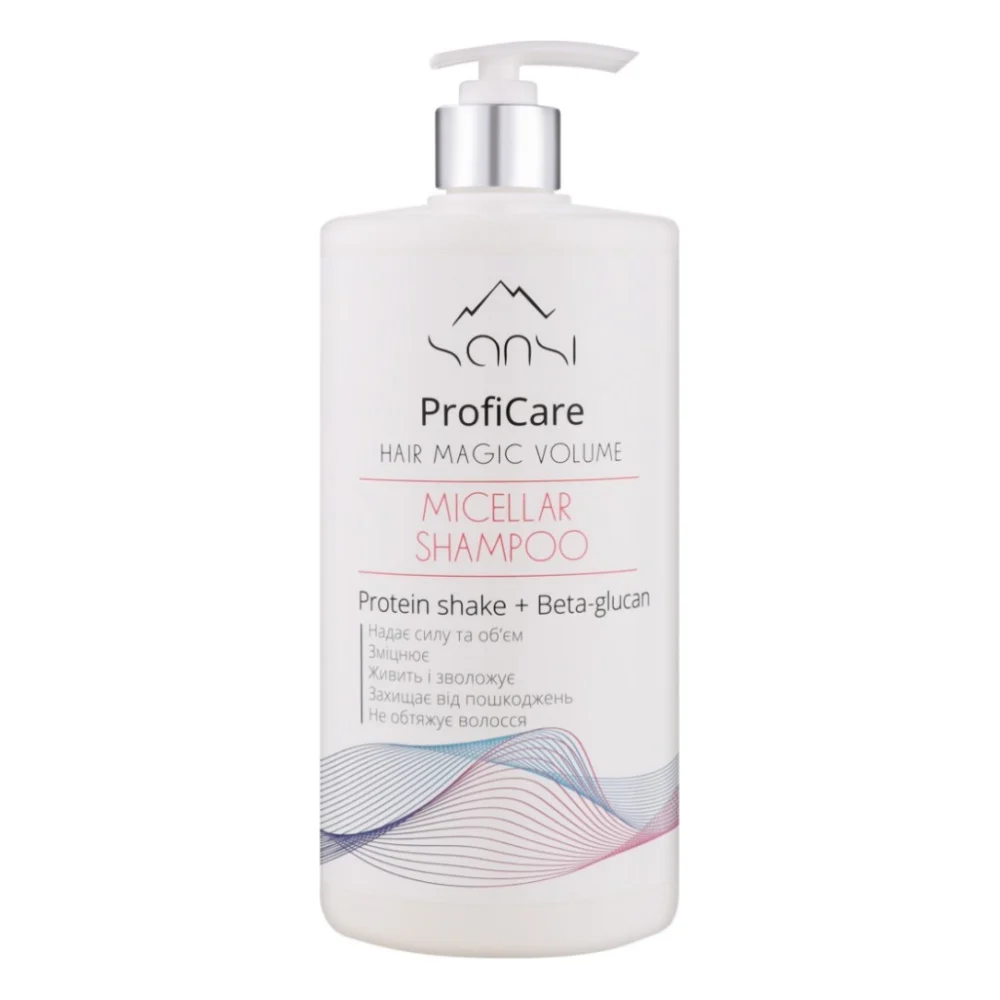 Шампунь Sansi ProfiCare Hair Magic Volume Micellar Shampoo 900 мл (4823107603730)