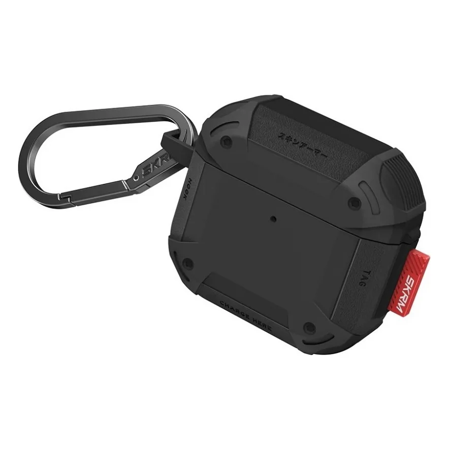 Чохол для навушників Skinarma Чохол Skinarma Mecha CE для AirPods 4 black SK-AP4MECCE-BLK 8886461247220 (8886461247220)